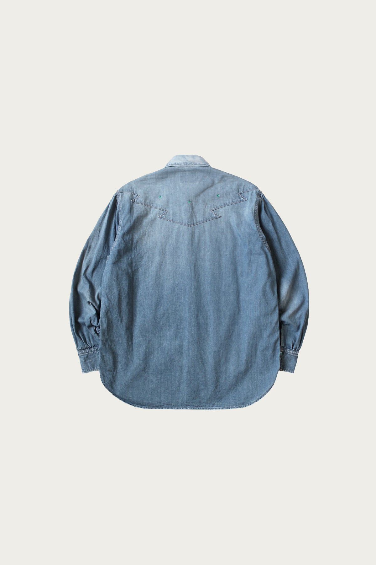 Kapital - 8oz Denim THUNDERBIRD HUSKY Western Shirt (PRO) - Indigo - Canoe Club