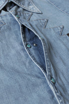 Kapital - 8oz Denim THUNDERBIRD HUSKY Western Shirt (PRO) - Indigo - Canoe Club