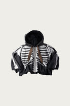 Kapital - SWT Knit DEVIL Hoodie Blouson (BONE) - Black - Canoe Club