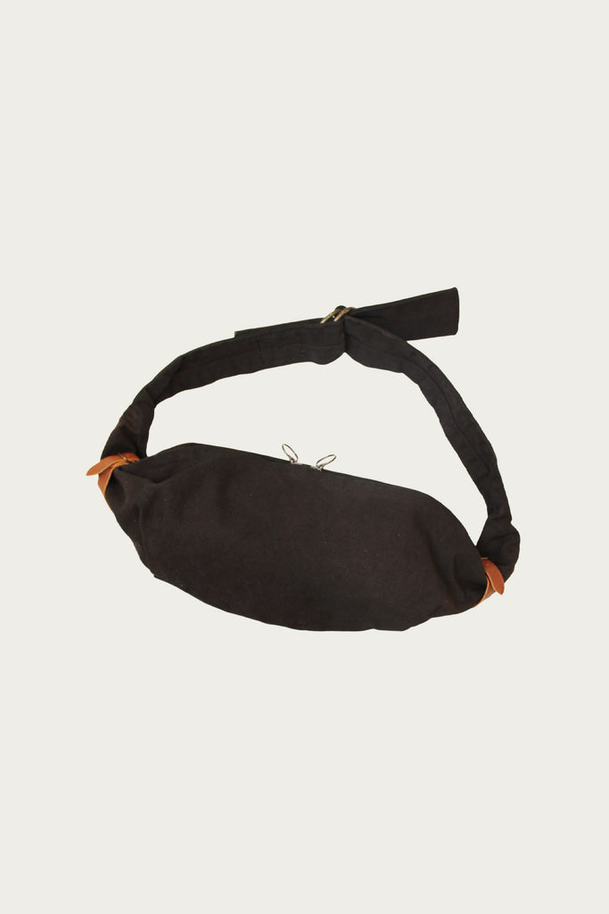 kapital スナフキン ショルダーバック Kapital #6 Canvas MORE-Little SNUFKIN Bag | Black | Canoe Club