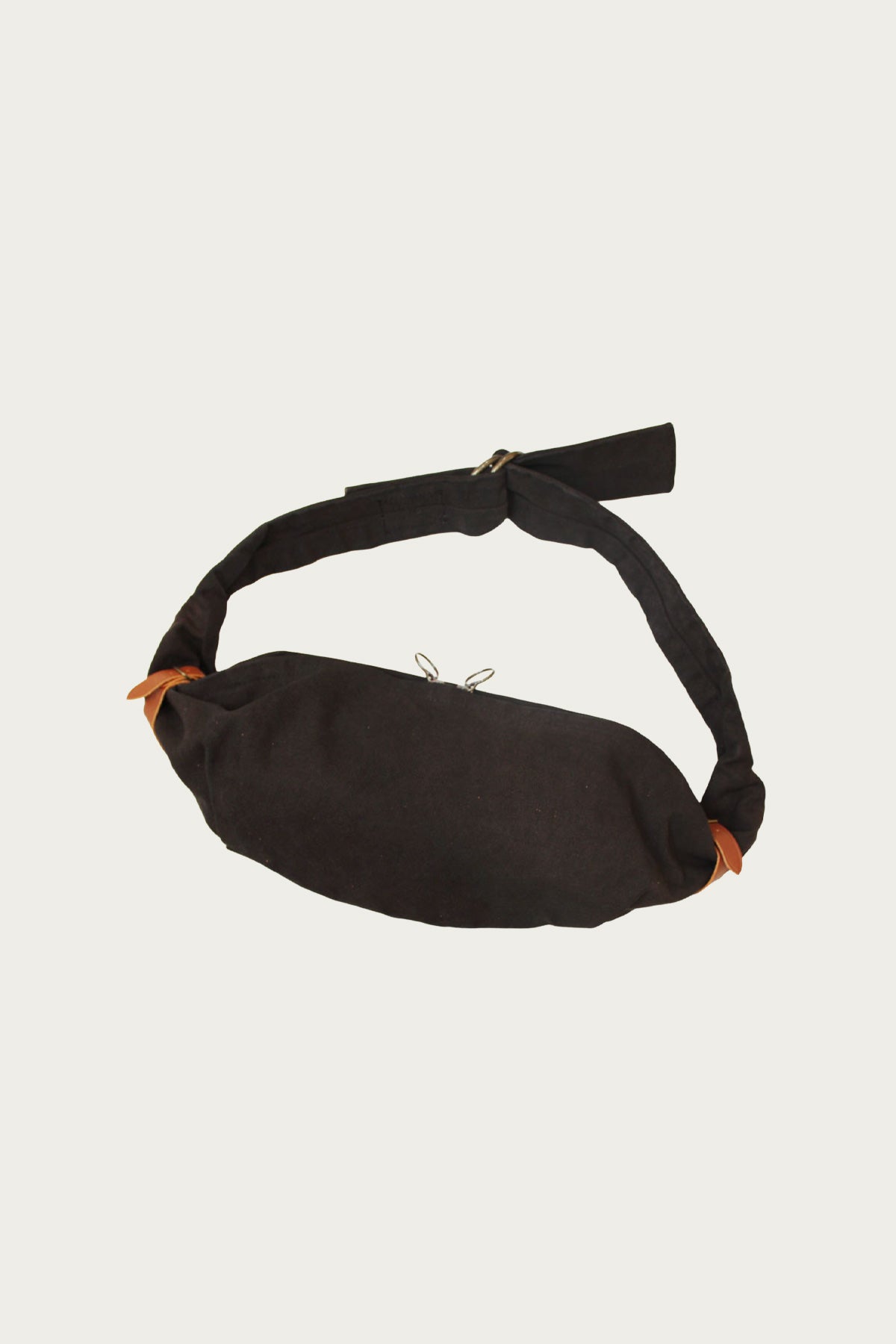 Kapital #6 Canvas MORE-Little SNUFKIN Bag | Black | Canoe Club