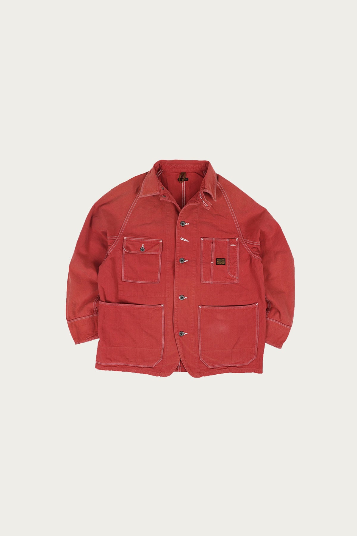 Kapital - CALIFORNIA RED Canvas CACTUS Coverall - Red - Canoe Club