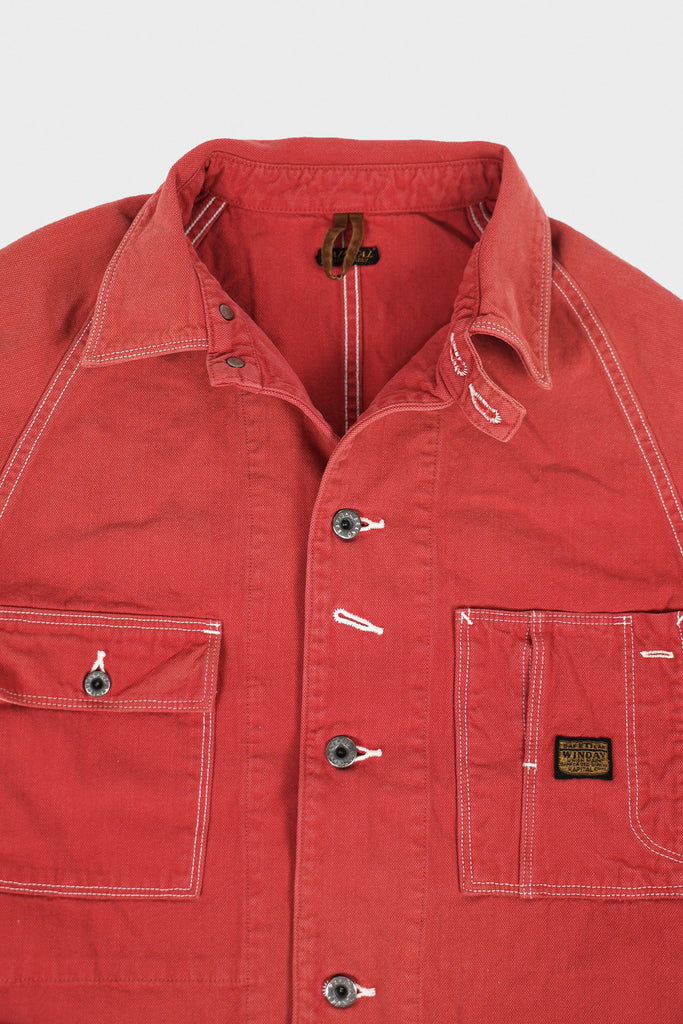 Kapital - CALIFORNIA RED Canvas CACTUS Coverall - Red - Canoe Club