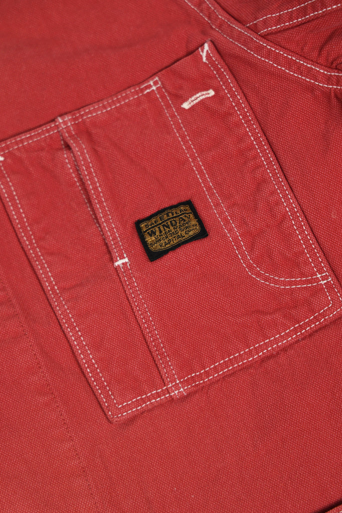 Kapital - CALIFORNIA RED Canvas CACTUS Coverall - Red - Canoe Club