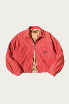 Kapital - CALIFORNIA RED Canvas Coverall Lined Drizzler - Red - Canoe Club