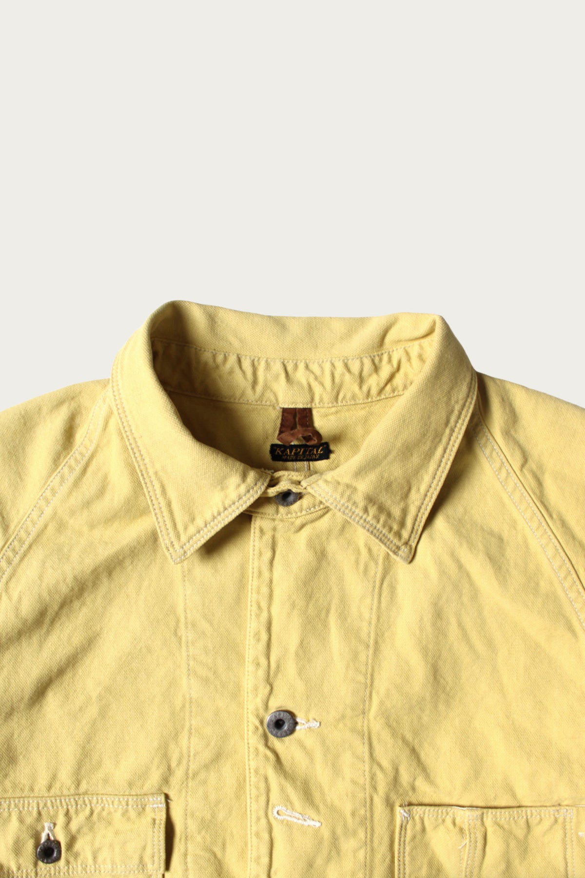 Kapital - Canvas CATCUS Coverall - Yellow - Canoe Club