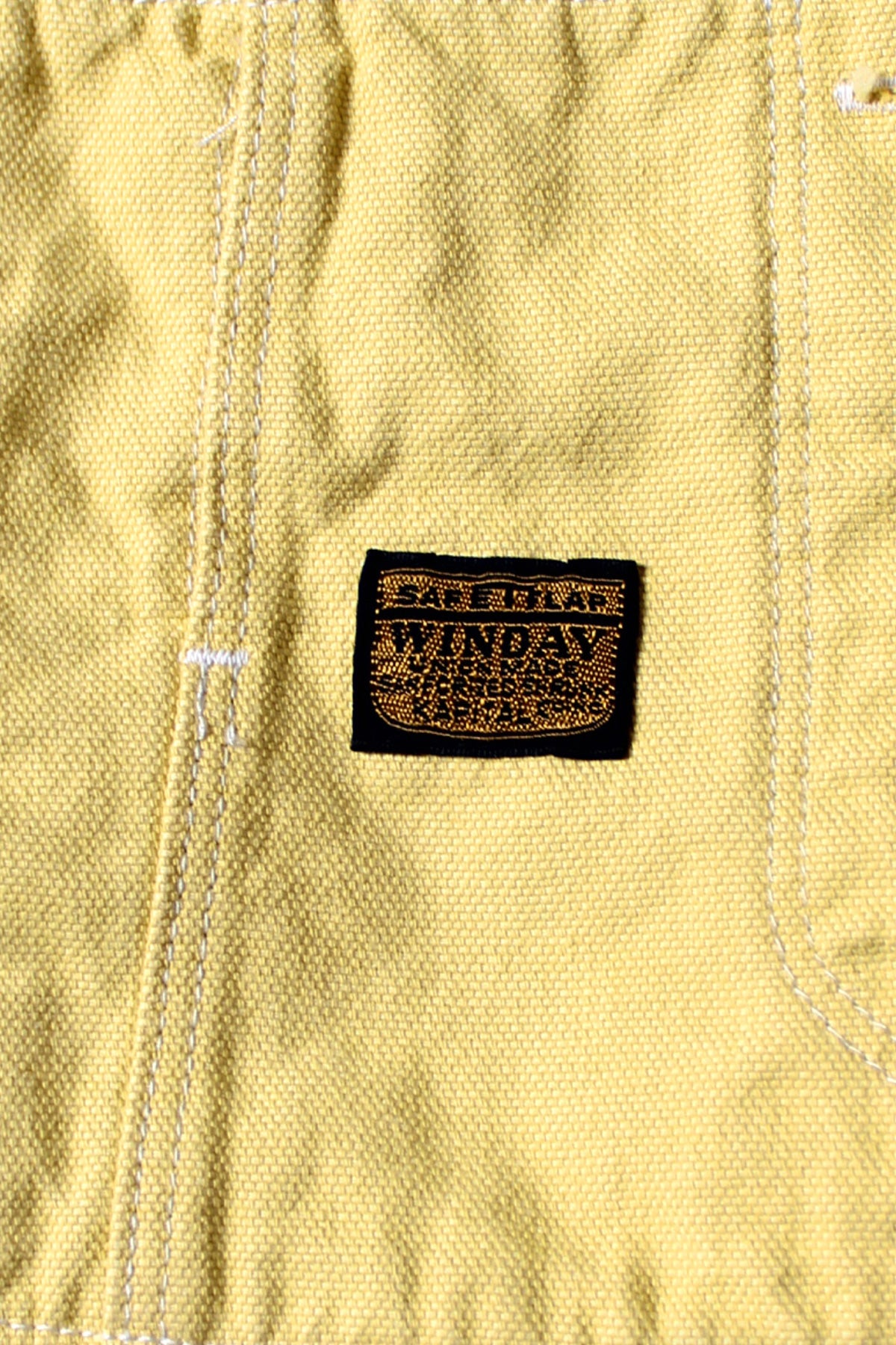 Kapital - Canvas CATCUS Coverall - Yellow - Canoe Club