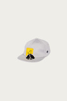 Kapital - Chino Baseball Cap (PECKISH PEACE Embroidery) - Light Grey - Canoe Club