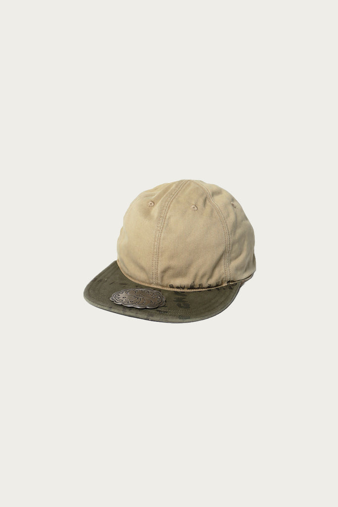 Kapital - Chino Brim Field Cap - Beige - Canoe Club