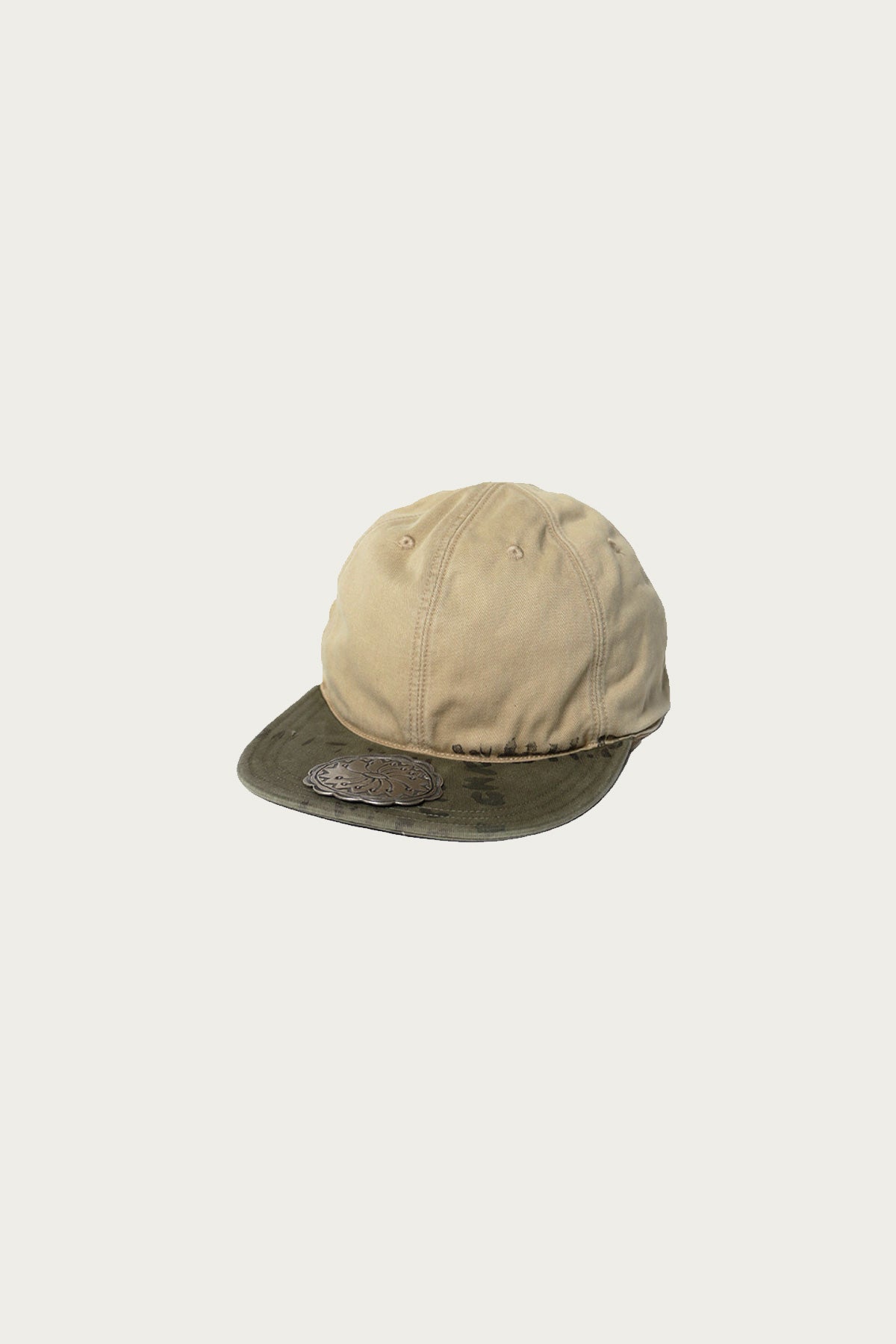 Kapital - Chino Brimfield Cap - Beige - Canoe Club