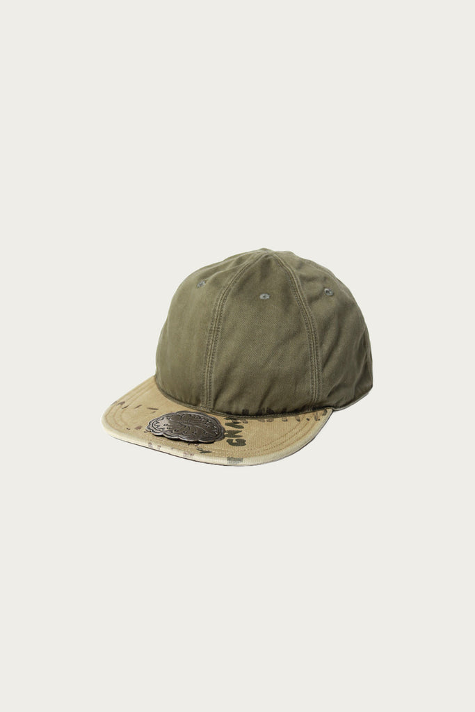 Kapital - Chino Brim Field Cap - Khaki - Canoe Club