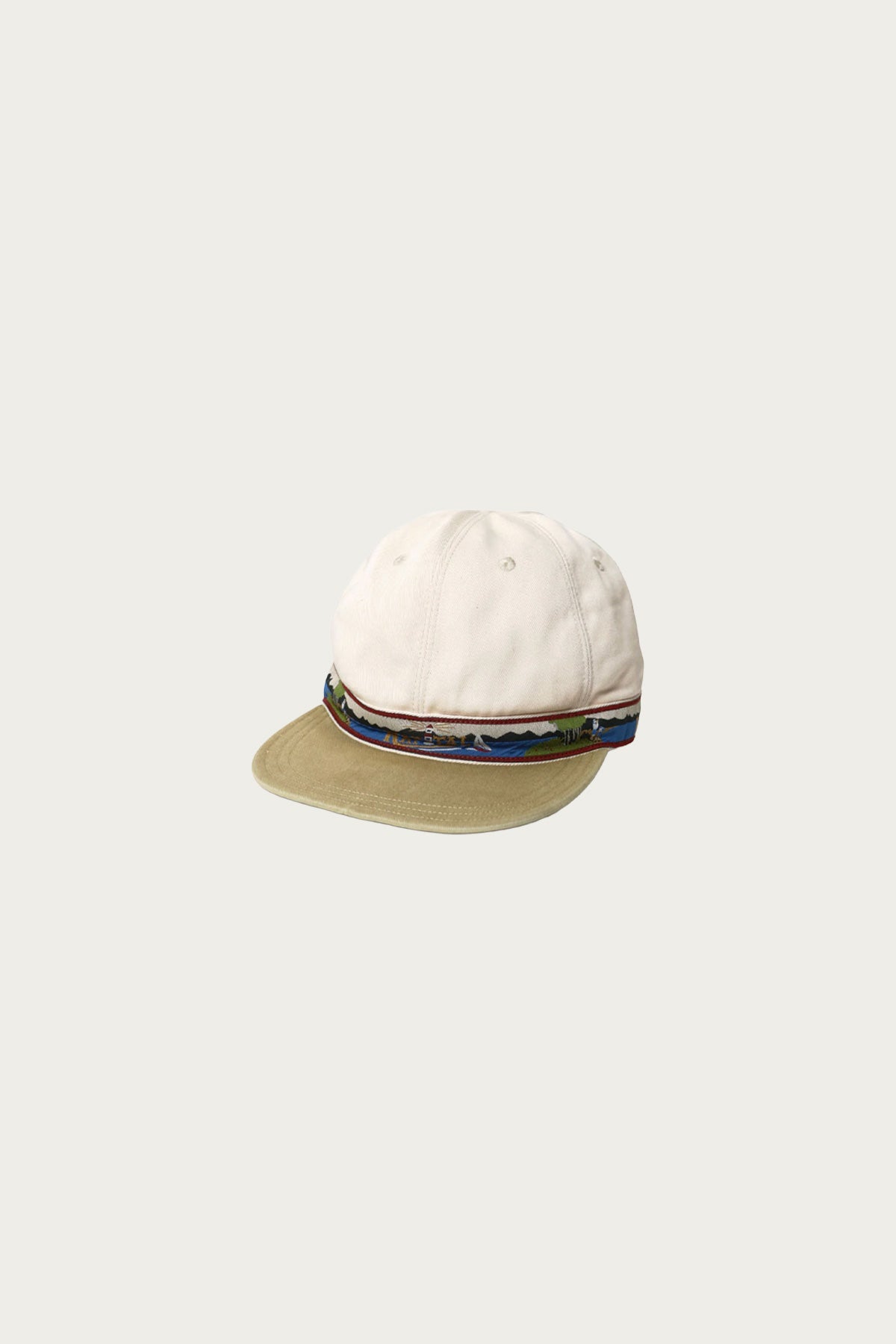 Kapital - Chino BRIMFIELD Cap (GUIDING LIGHT) - Beige - Canoe Club