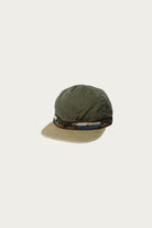 Kapital - Chino BRIMFIELD Cap (NAVAJO BOAT) - Khaki/Beige - Canoe Club