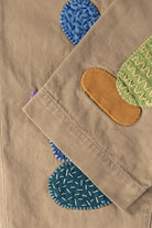 Kapital - Chino High Waisted NIME Pants (CACTUS Embroidery) - Beige - Canoe Club