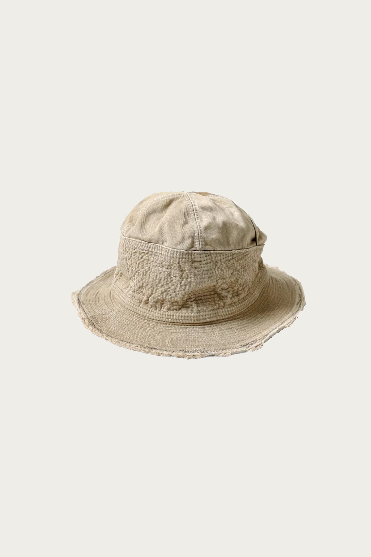 Kapital - Chino THE OLD MAN AND THE SEA HAT (CRASH REMAKE) - Beige - Canoe Club