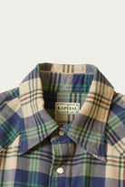 Kapital - Columbia-Check HUSKY Western Shirt - Green - Canoe Club