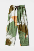 Kapital - Combed Burberry BRUSH-CAMO EASY Pants - White - Canoe Club