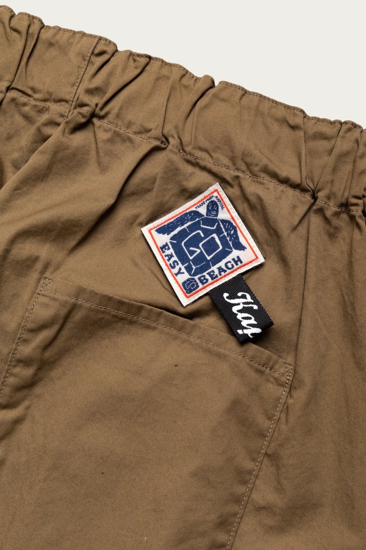 Kapital - Combed Burberry Cotton EASY-BEACH-GO Pants - Beige - Canoe Club
