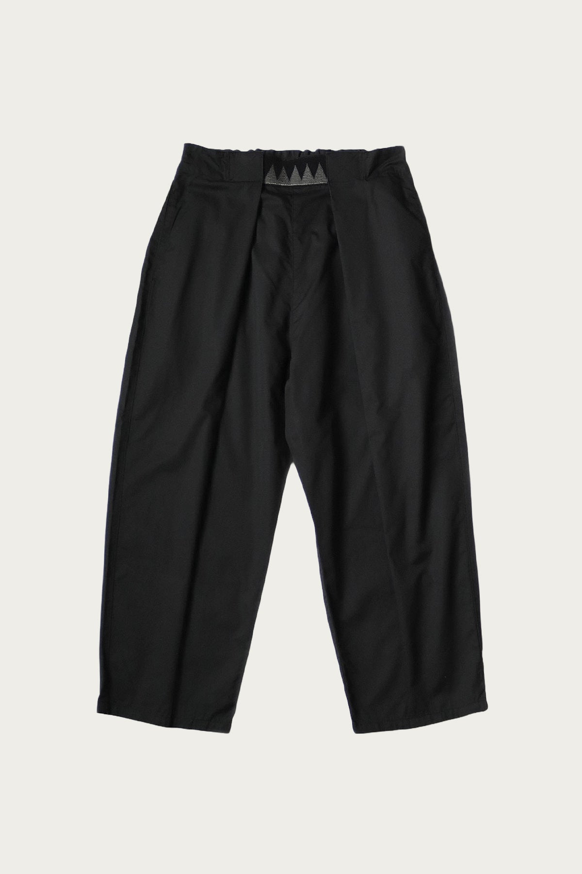 Kapital - Combed Burberry Cotton EASY-BEACH-GO Pants - Black - Canoe Club