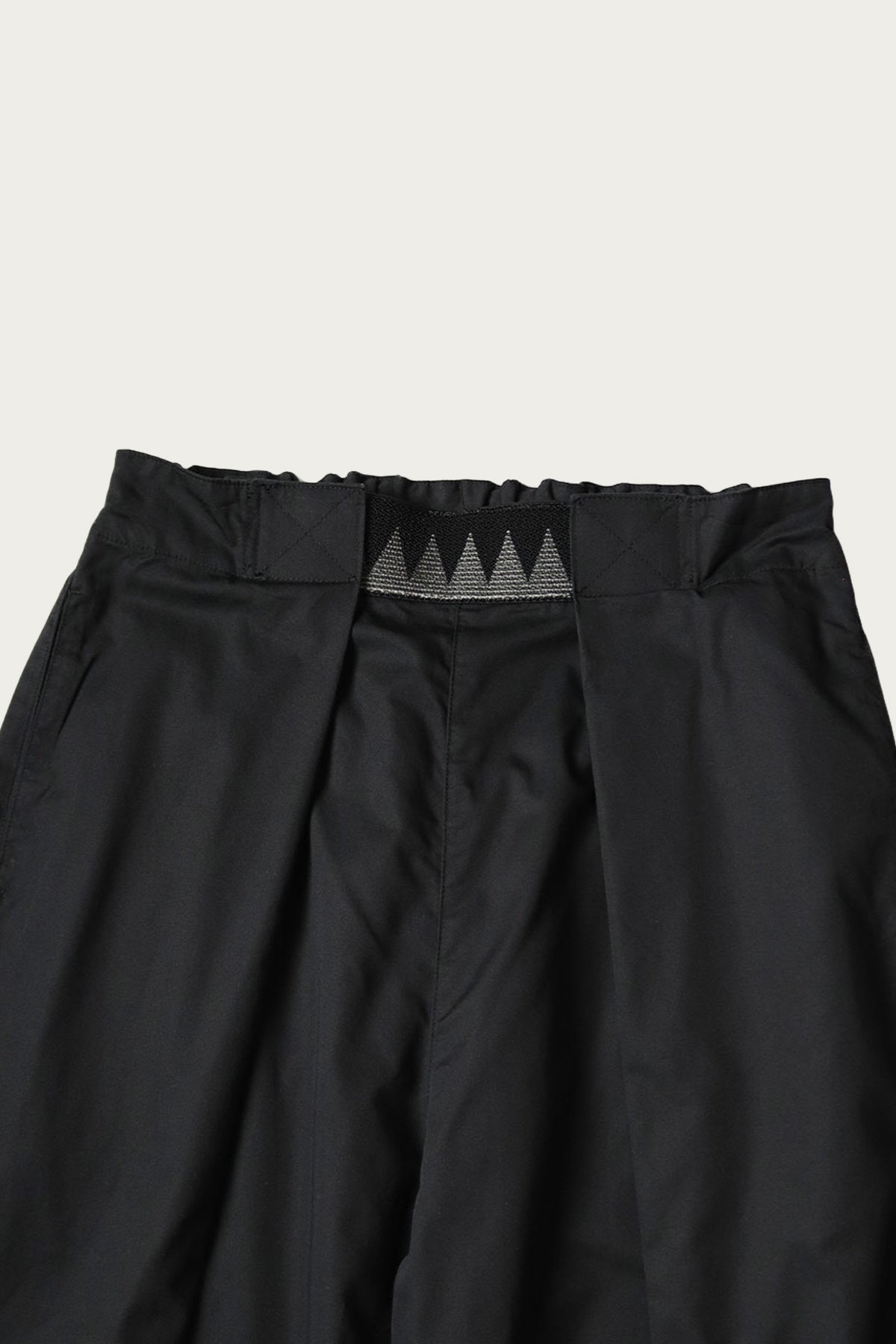 Kapital - Combed Burberry Cotton EASY-BEACH-GO Pants - Black - Canoe Club