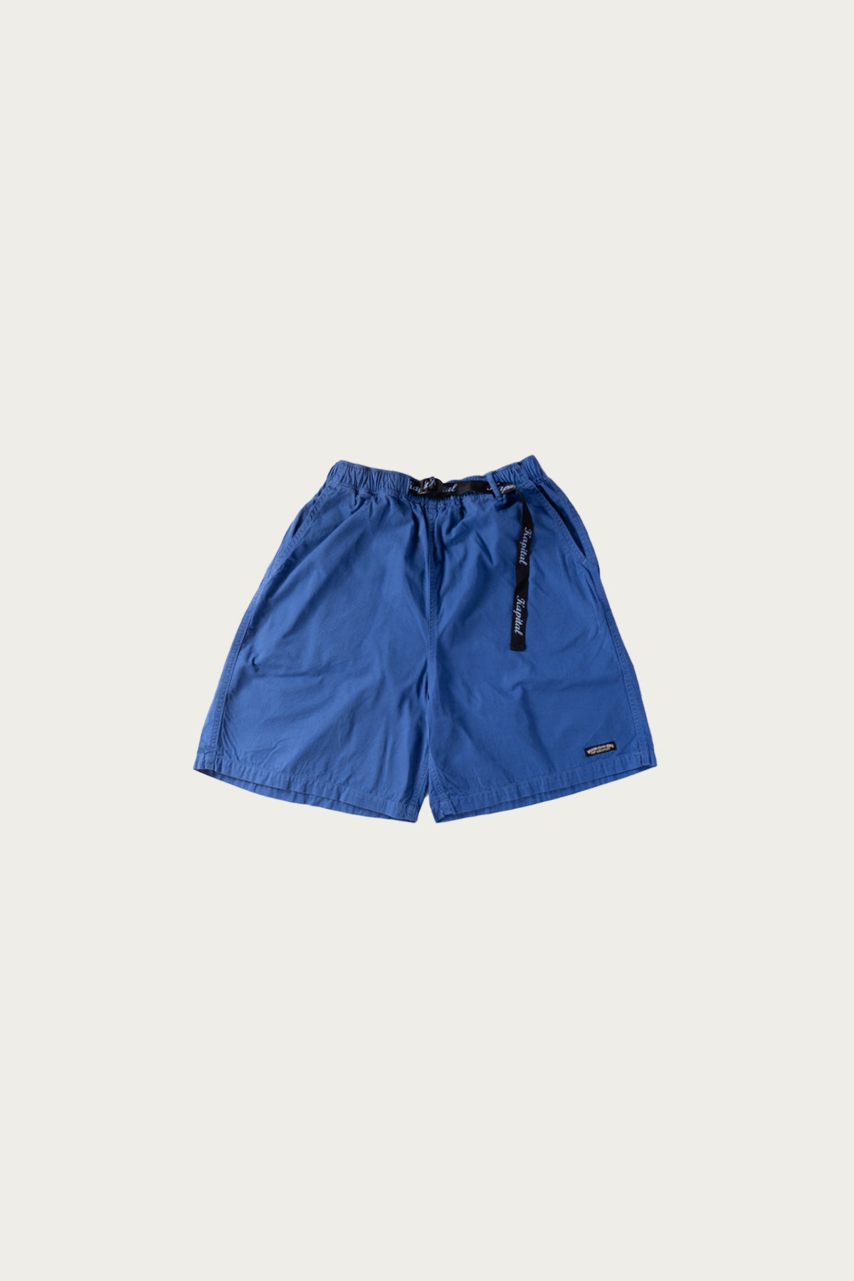 Kapital - Combed Burberry EASY Short Pants - Blue - Canoe Club
