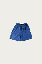 Kapital - Combed Burberry EASY Short Pants - Blue - Canoe Club