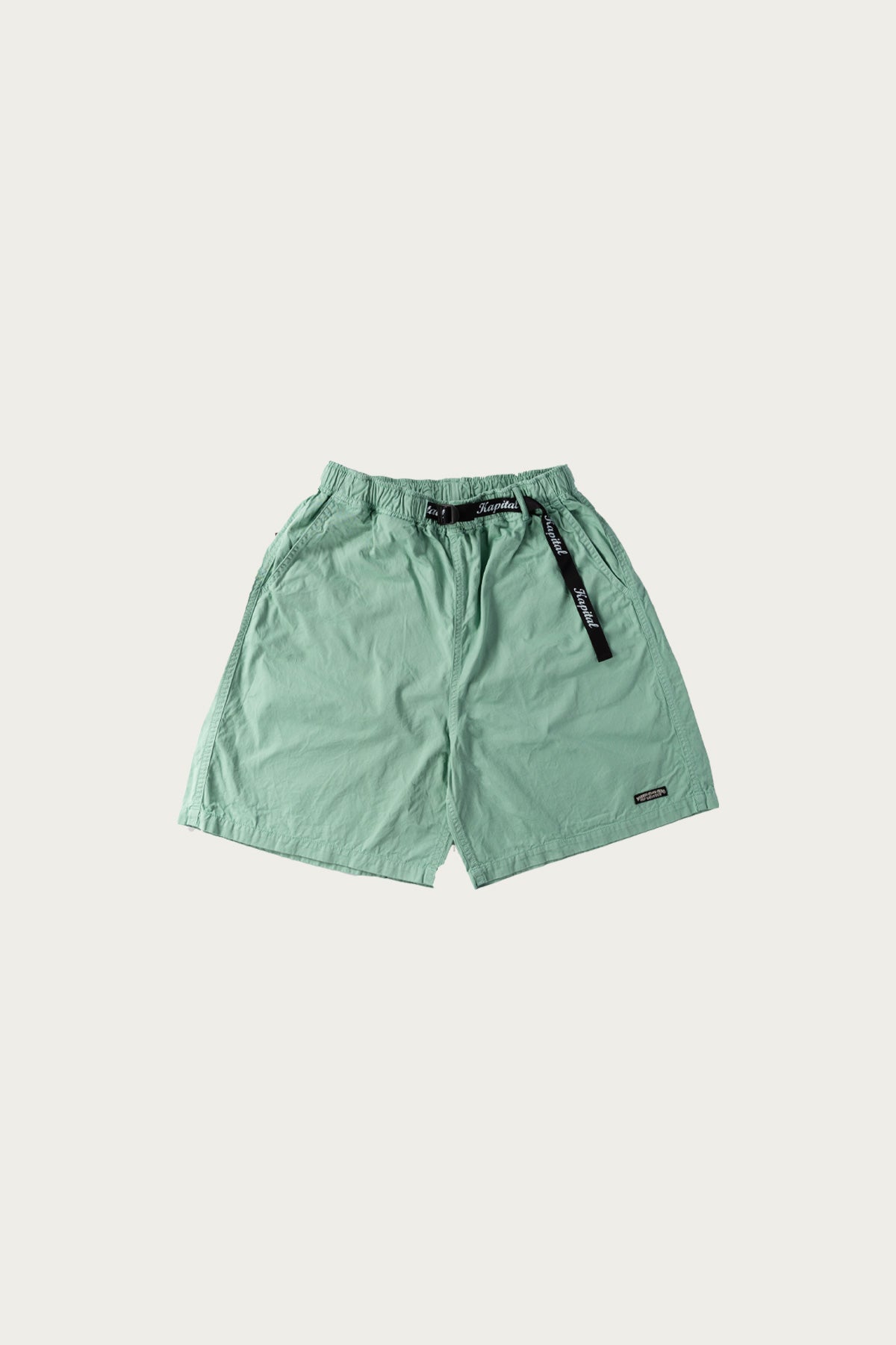 Kapital - Combed Burberry EASY Short Pants - Mint - Canoe Club