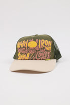 Kapital - CONEYCOWBOWY Trucker CAP - Dark Green x Ecru - Canoe Club