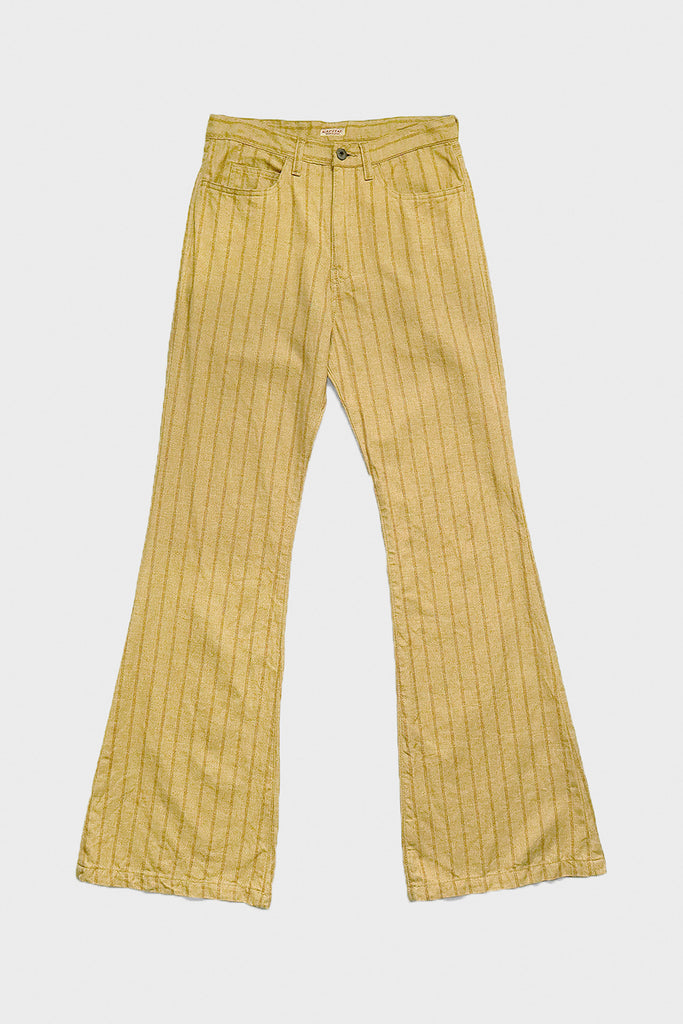 Kapital - Cotton Linen GIBSON Stripe 5P OKABELLBO - Gold - Canoe Club