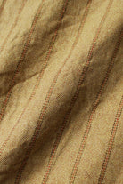 Kapital - Cotton Linen GIBSON Stripe IVY Short Pants - Gold - Canoe Club