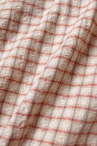 Kapital - Cotton Linen Seersucker Check Open-Collar Western BIG Shirt - Red - Canoe Club