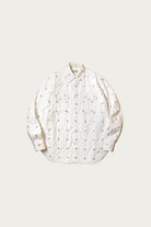 Kapital - Cotton Quilting MAMEMON HUSKY Western Shirt - White - Canoe Club