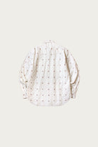 Kapital - Cotton Quilting MAMEMON HUSKY Western Shirt - White - Canoe Club