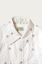 Kapital - Cotton Quilting MAMEMON HUSKY Western Shirt - White - Canoe Club