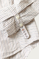 Kapital - Cotton Stripe CABIN Work Shirt - White - Canoe Club