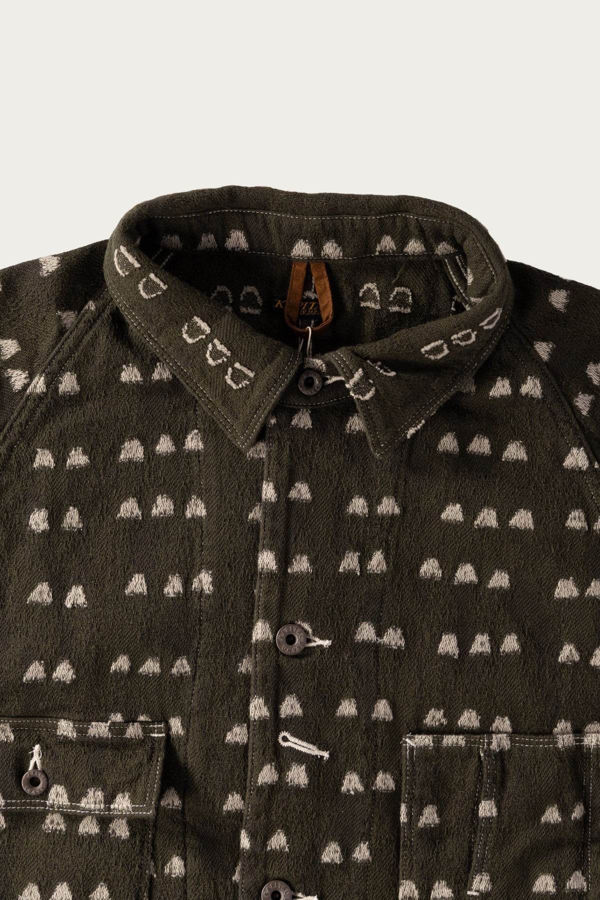 Kapital - Cotton TUME-BASHOH CACTUS Coverall - Dark Green - Canoe Club
