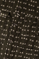 Kapital - Cotton TUME-BASHOH CACTUS Coverall - Dark Green - Canoe Club