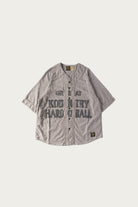 Kapital - Cotton Wool GREAT KOUNTRY Baseball Shirt (KOUNTRY DREAM CATCH Remake) - Light Grey - Canoe Club