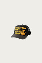 Kapital - DENIM REPAIR SERVICE Truck Cap - Black - Canoe Club