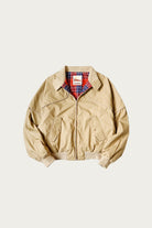 Kapital - Dry Twill SHAM BOMBER Golf JKT - Beige - Canoe Club