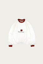 Kapital - ECO SWT Knit COOKIE Pocket Crew SWT (BUD FLOWER) - White - Canoe Club