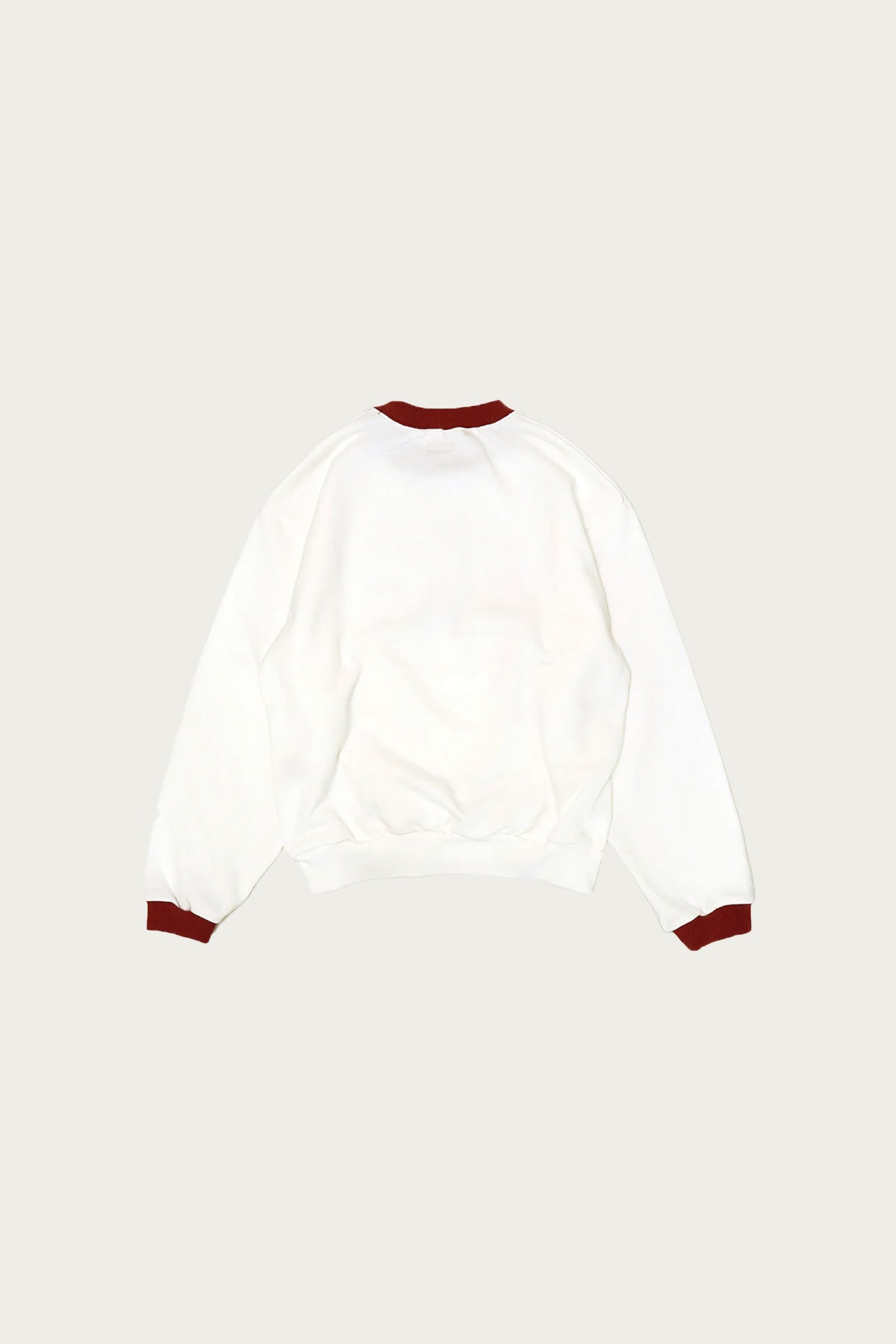 Kapital - ECO SWT Knit COOKIE Pocket Crew SWT (BUD FLOWER) - White - Canoe Club