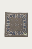 Kapital - Fastcolor Selvedge Bandanna (Antler NAJA) 20x20 - Khaki - Canoe Club
