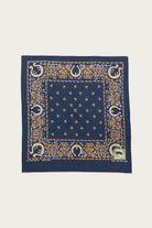 Kapital - Fastcolor Selvedge Bandanna (Antler NAJA) 20x20 - Navy - Canoe Club
