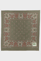 Kapital - Fastcolor Selvedge Bandana (Antler Naja) - Khaki - Canoe Club
