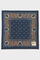 Kapital - Fastcolor Selvedge Bandana (Antler Naja) - Navy - Canoe Club