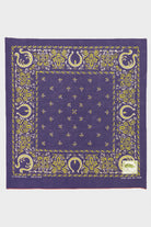 Kapital - Fastcolor Selvedge Bandana (Antler Naja) - Purple - Canoe Club