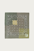 Kapital - Fastcolor Selvedge Bandanna (PaisleyPatchwork) - Khaki/Brown - Canoe Club