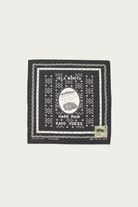 Kapital - Fastcolor Selvedge Bandanna (POLKA DOTS HARD RAIN) 15x15 - Black - Canoe Club
