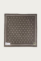 Kapital - Fastcolor Selvedge Bandanna (POLKA DOTS) 30x30 - Khaki - Canoe Club